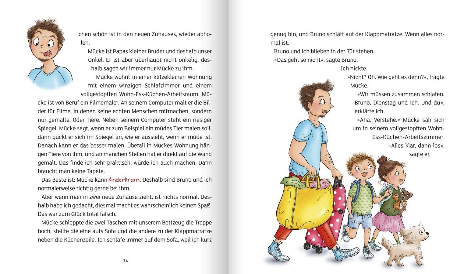 Beispielinhalt (Bild) Tillys Kinderkram. Tilly hat jetzt zwei Zimmer