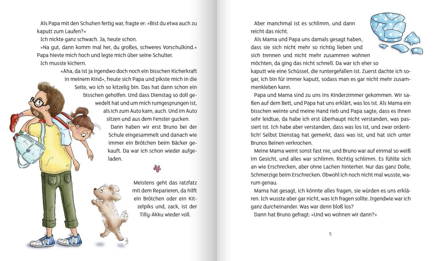 Beispielinhalt (Bild) Tillys Kinderkram. Tilly hat jetzt zwei Zimmer