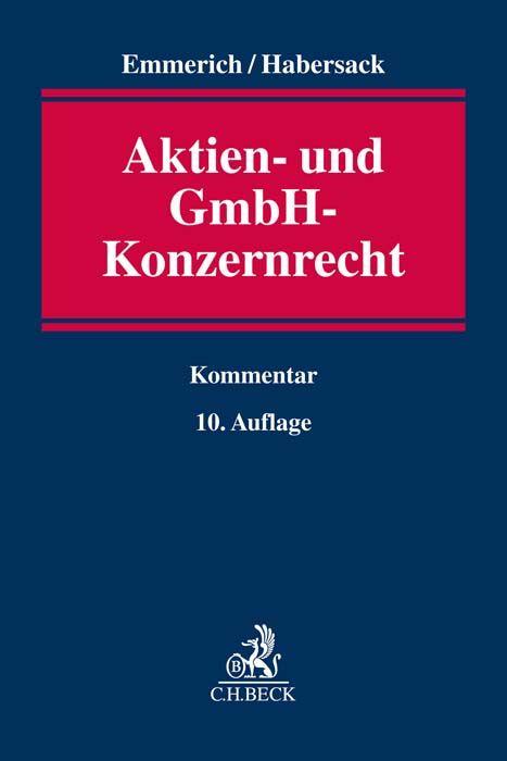 Vorderes Coverbild Aktien- und GmbH-Konzernrecht