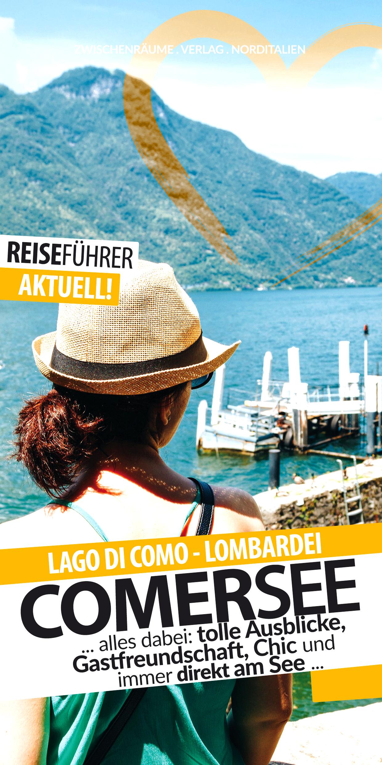 Vorderes Coverbild Comer See - Reiseführer - Lago di Como