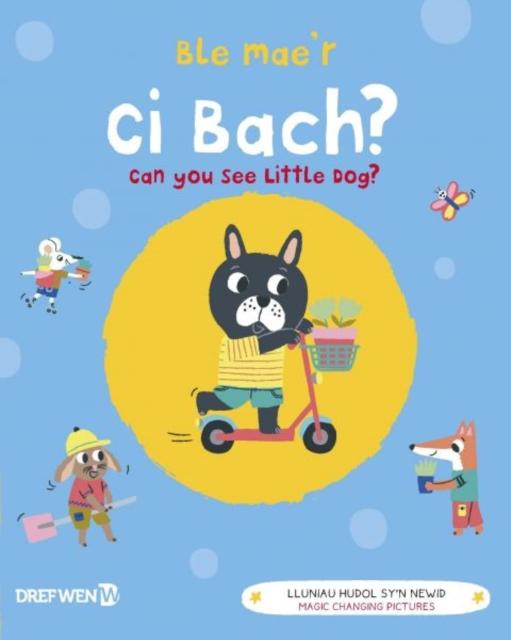 Vorderes Coverbild Ble Mae'r Ci Bach? / Can You See the Little Dog?