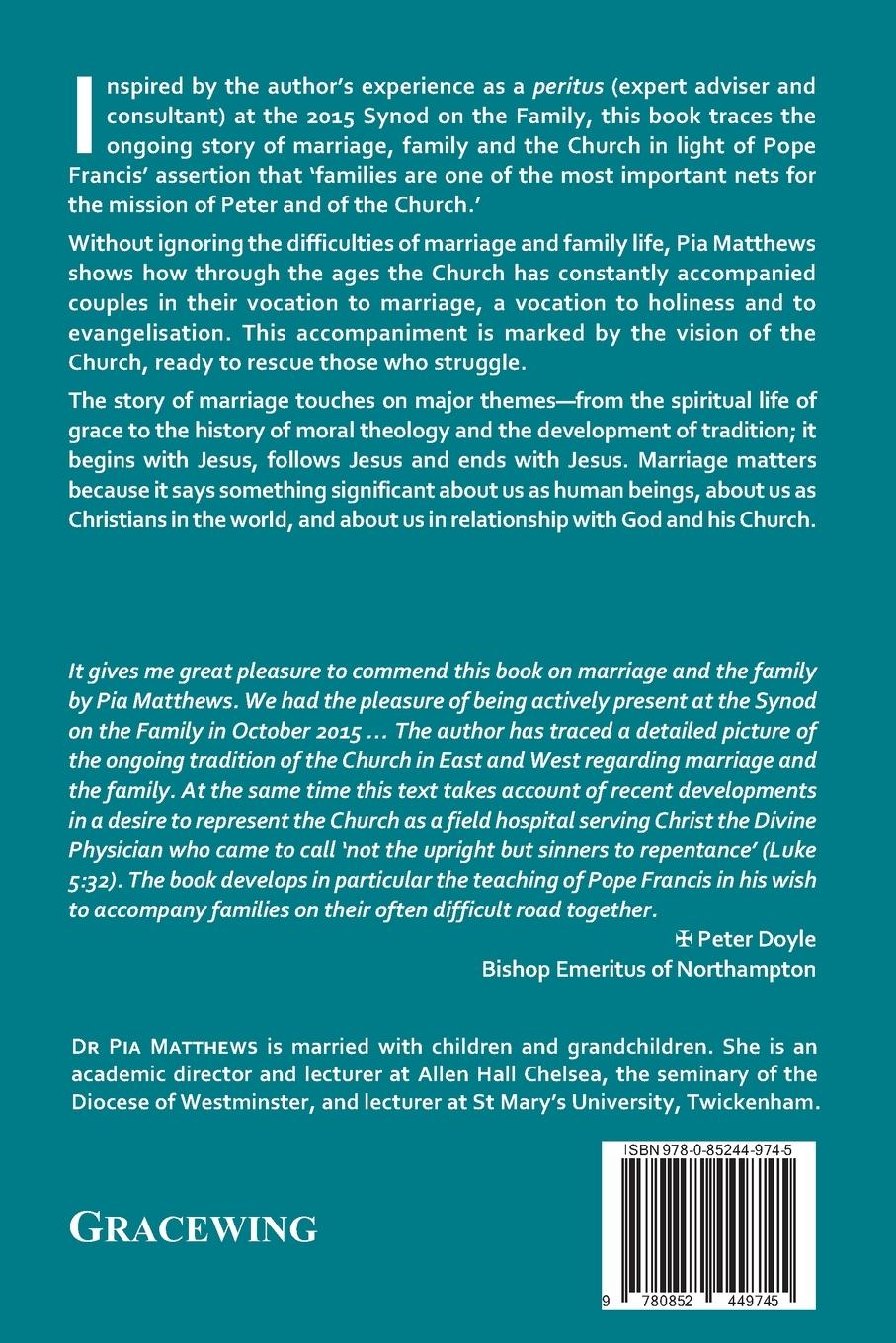 Rückseitencover Marriage, Family and the Church