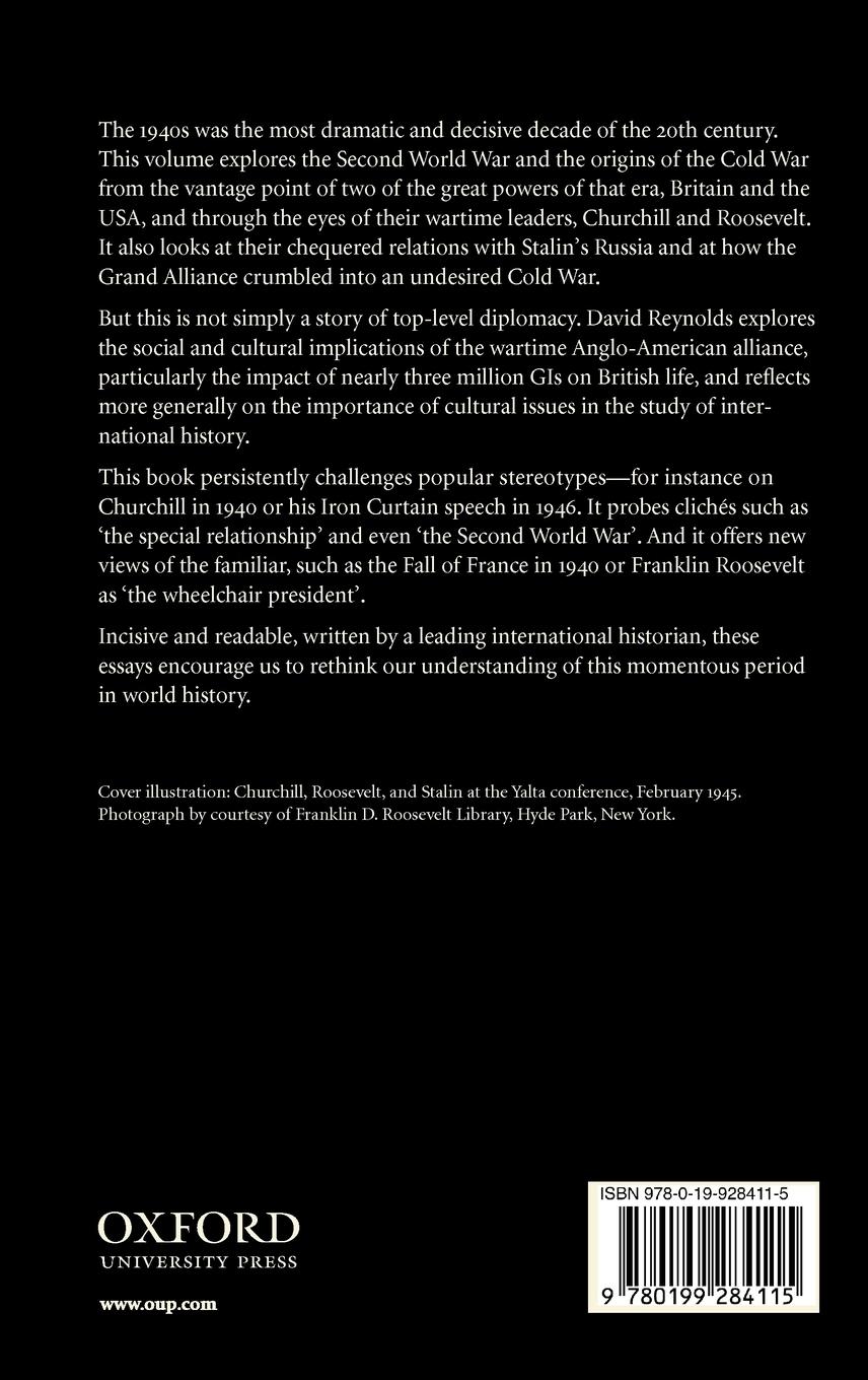 Rückseitencover From World War to Cold War