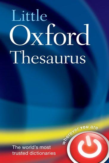 Vorderes Coverbild Little Oxford Thesaurus