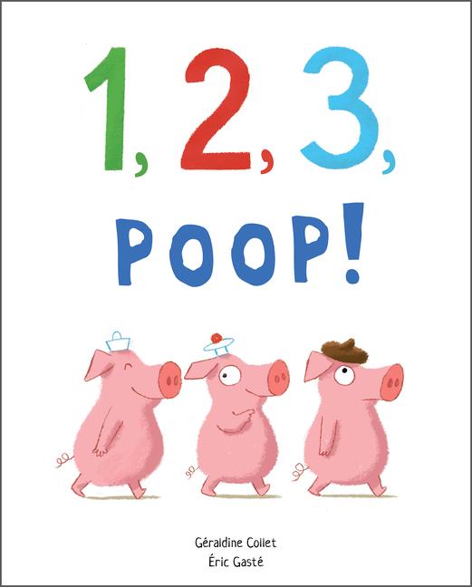 Vorderes Coverbild 1, 2, 3, Poop!