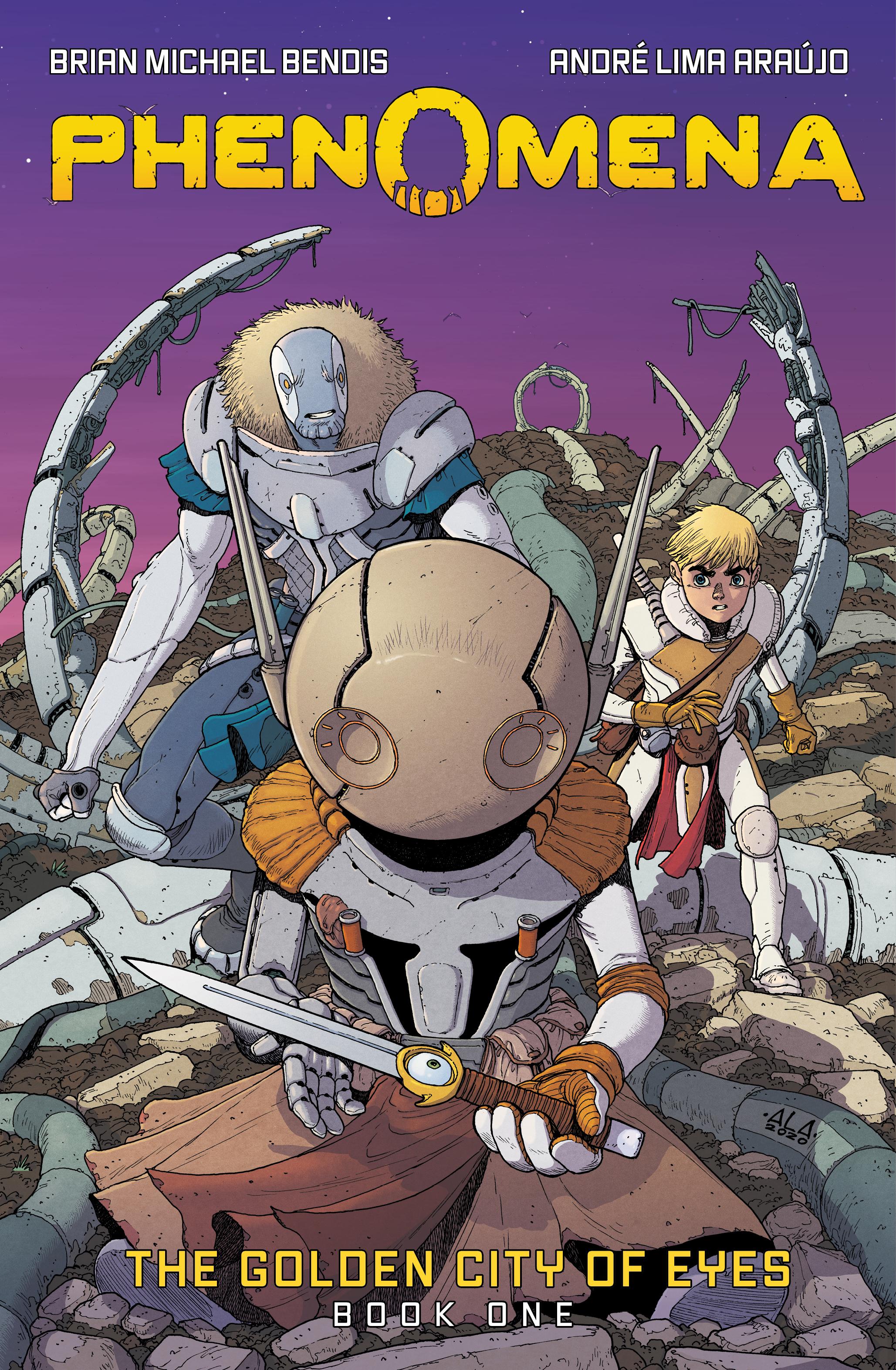 Vorderes Coverbild Phenomena Book One: The Golden City of Eyes