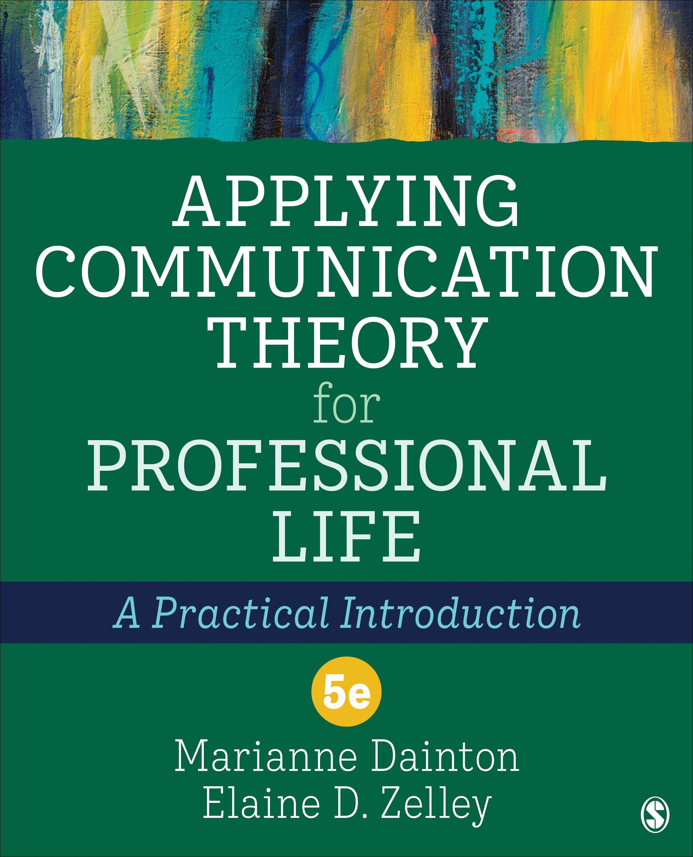 Vorderes Coverbild Applying Communication Theory for Professional Life