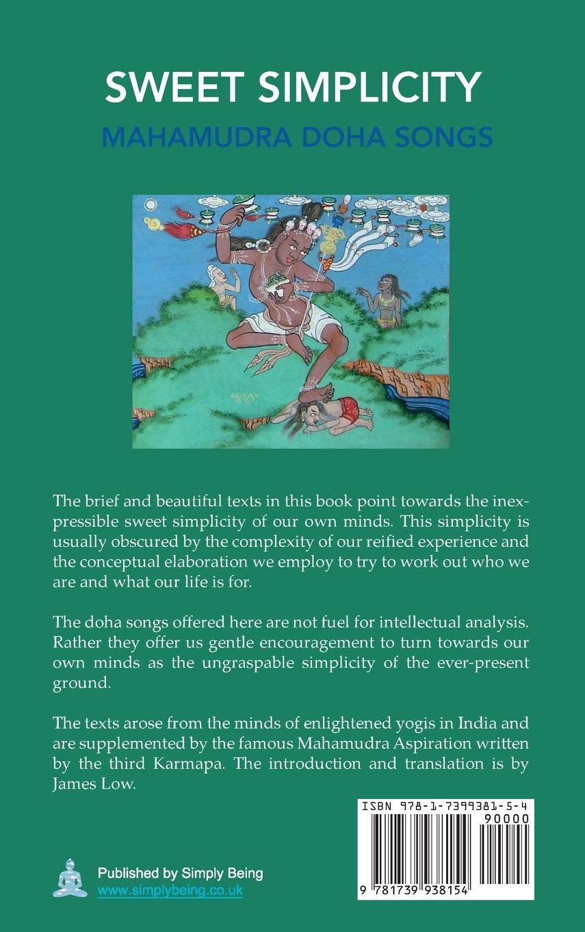 Rückseitencover Sweet simplicity