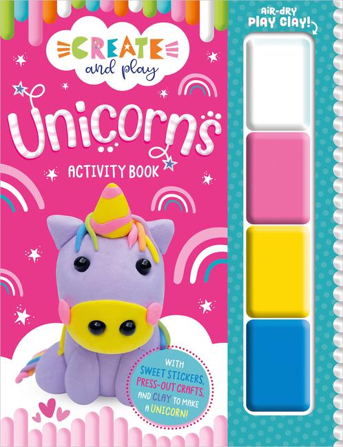 Vorderes Coverbild Create and Play Unicorns Activity Book