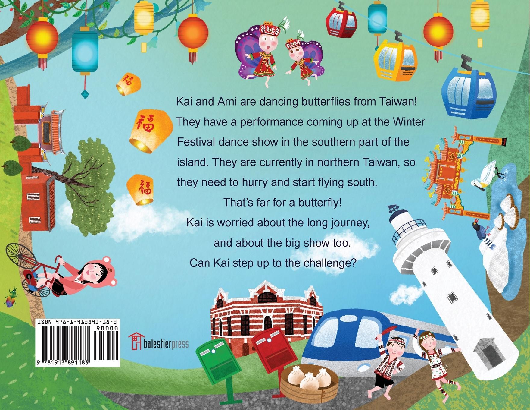 Rückseitencover Kai the Dancing Butterfly