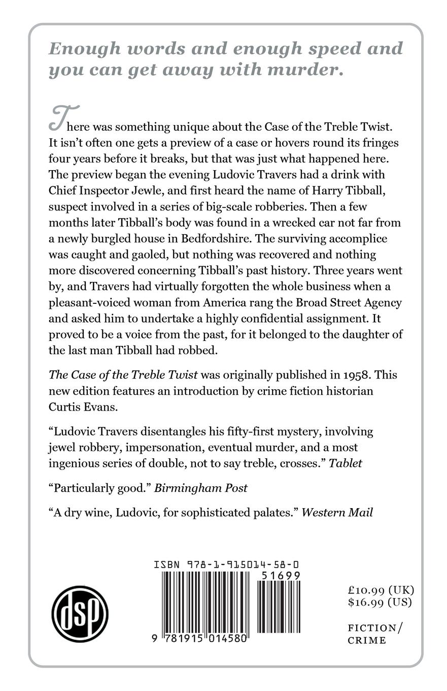 Rückseitencover The Case of the Treble Twist