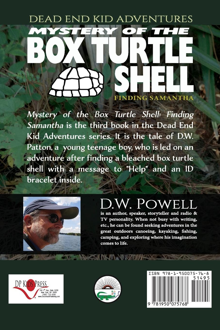 Rückseitencover Mystery of the Box Turtle Shell