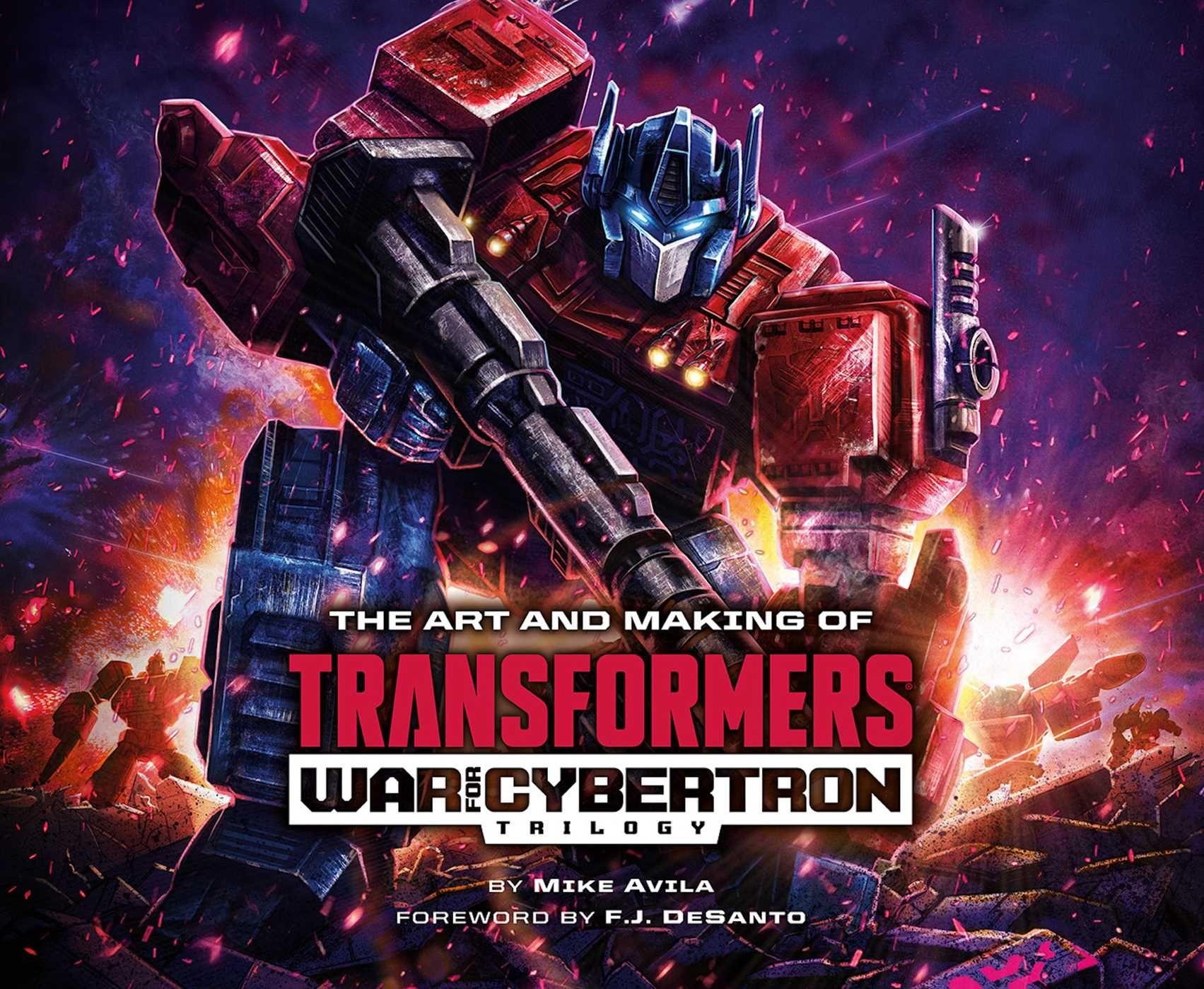 Vorderes Coverbild Art and Making of Transformers: War for Cybertron Trilogy