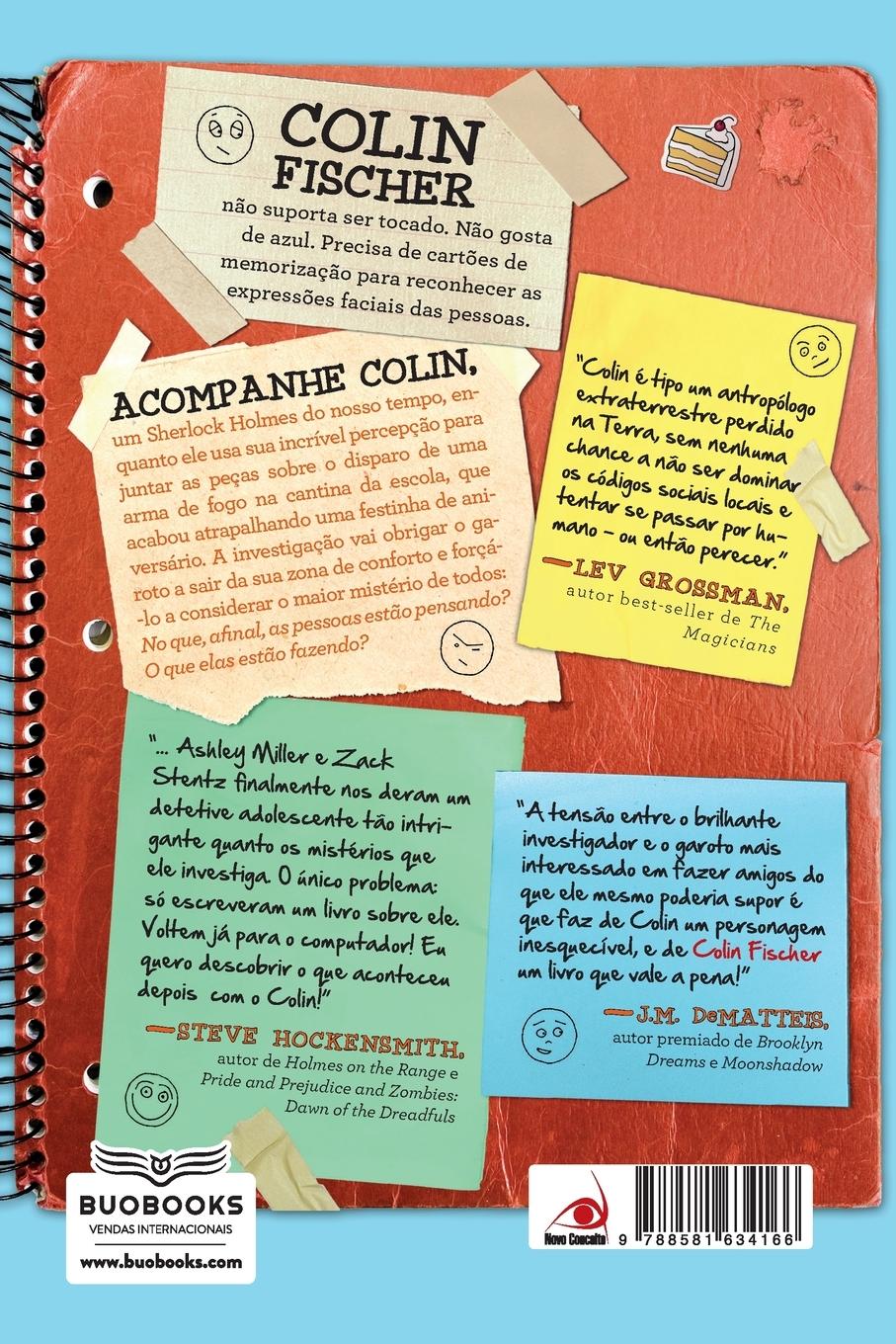 Rückseitencover Colin Fischer