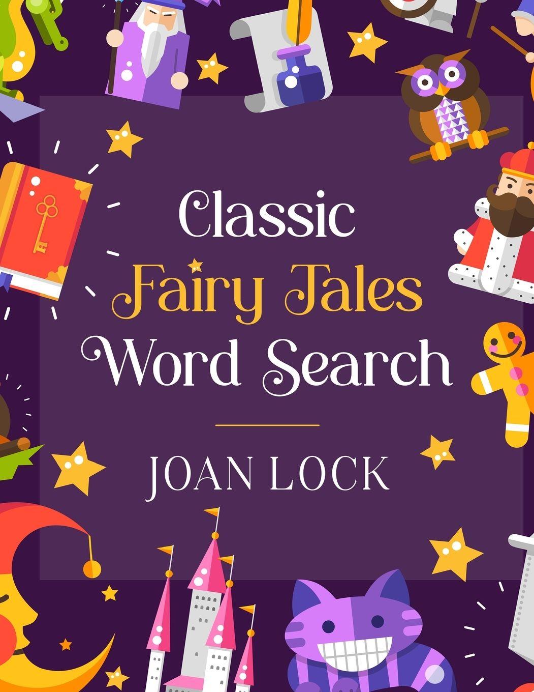 Vorderes Coverbild Classic Fairy Tales Word Search
