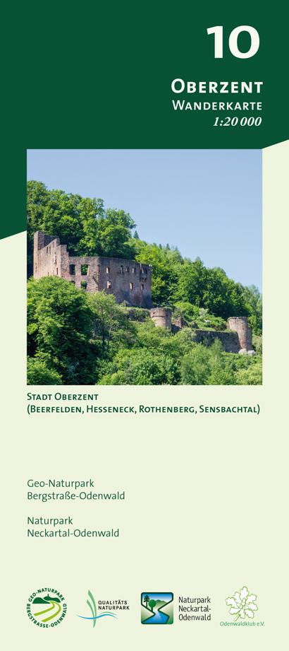 Vorderes Coverbild Oberzent 1:20.000
