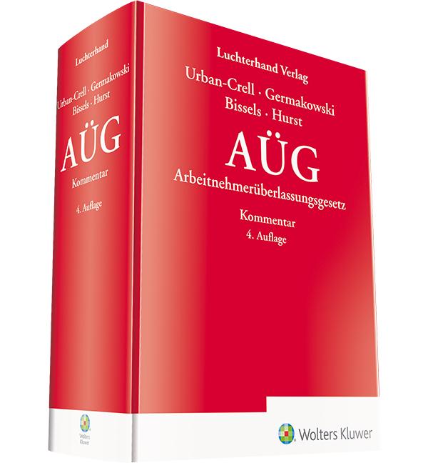 Vorderes Coverbild AÜG - Kommentar