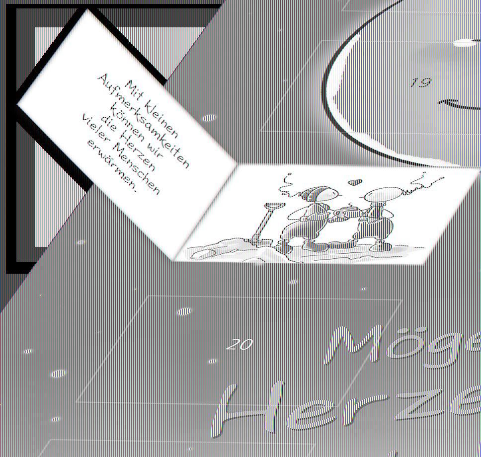 Beispielinhalt (Bild) Oups Adventkalender