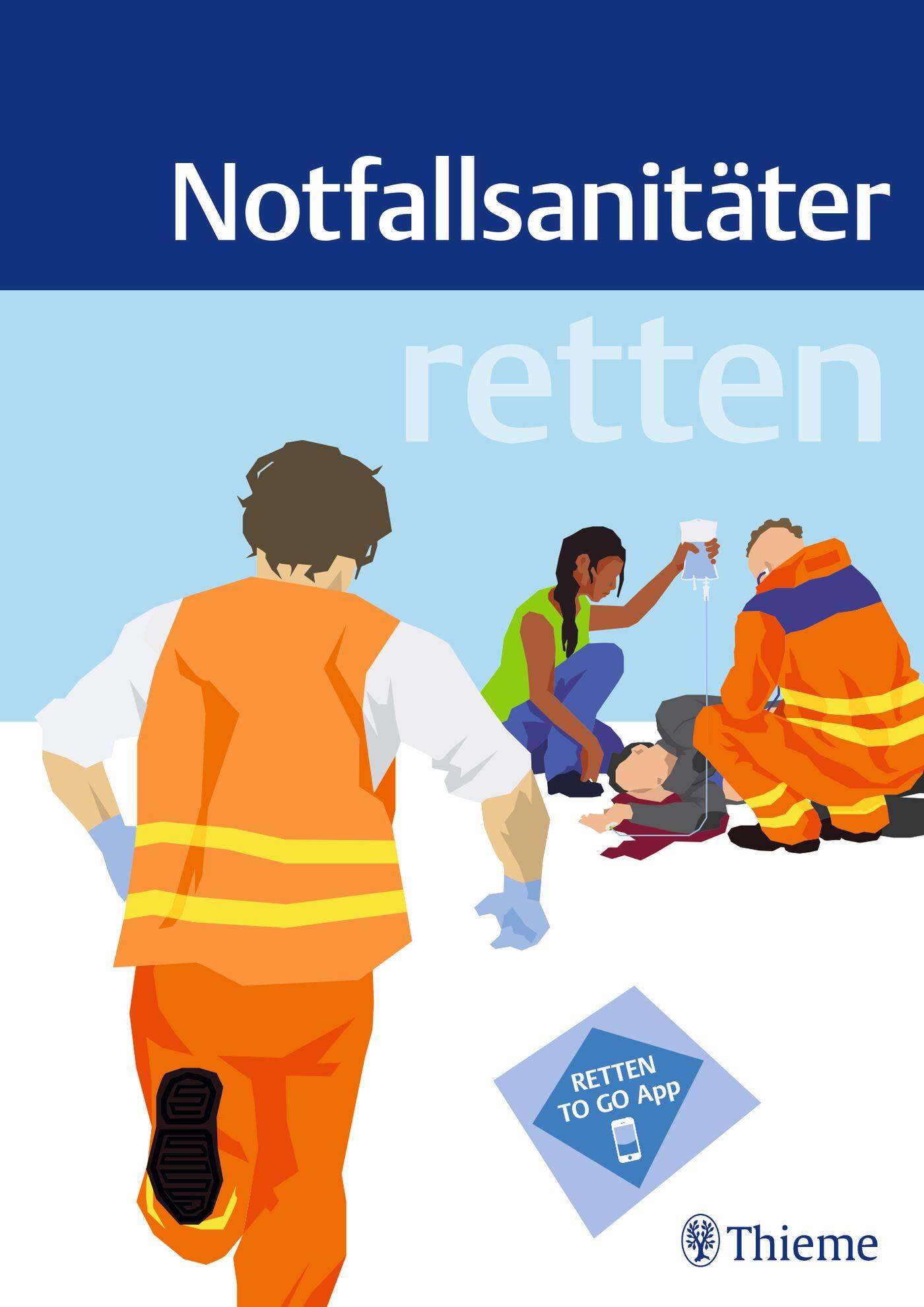 Vorderes Coverbild retten - Notfallsanitäter