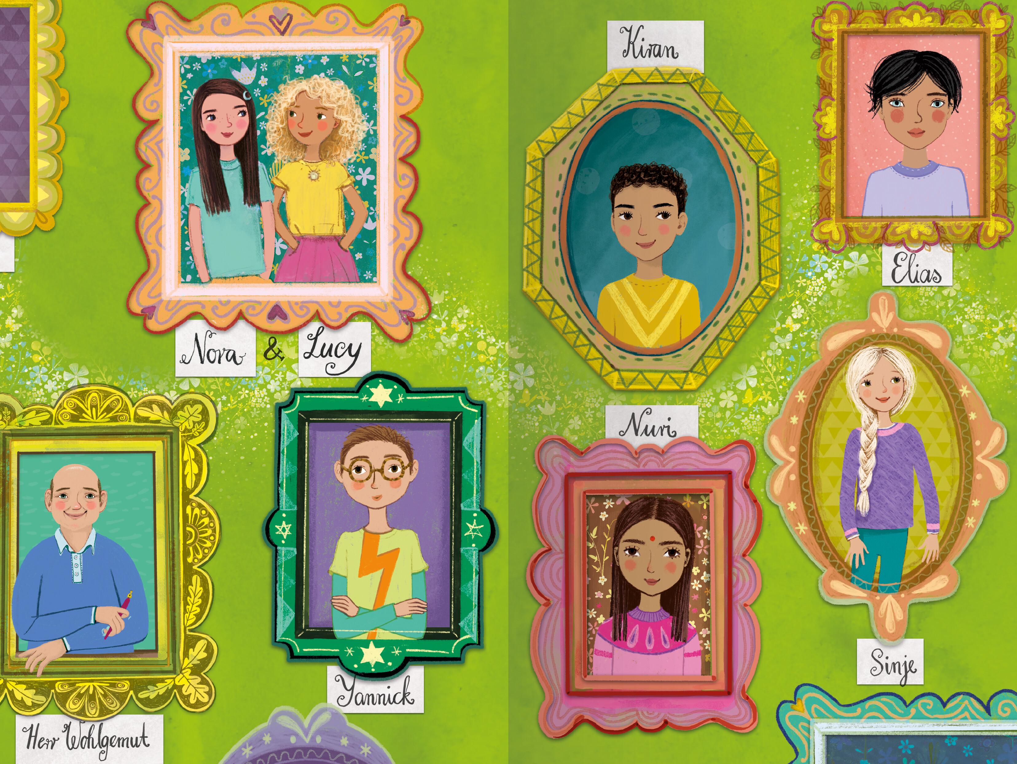 Beispielinhalt (Bild) Die Schule für Tag- und Nachtmagie, Band 4: Der geheime Rettungszauber