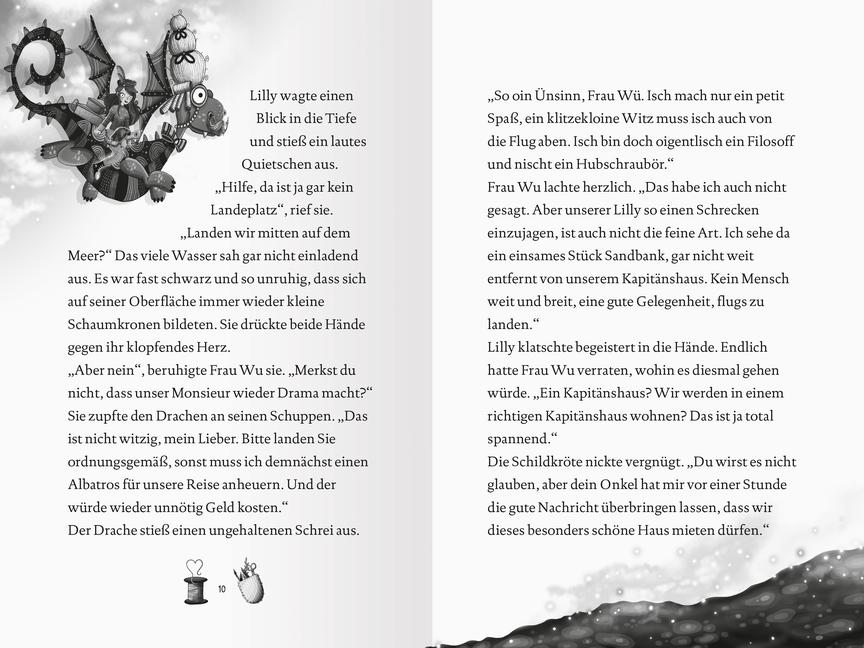 Beispielinhalt (Bild) Lillys magische Schuhe, Band 6: Die verschwundene Schildkröte (zauberhafte Reihe über Mut und Selbstvertrauen für Kinder ab 8 Jahren)