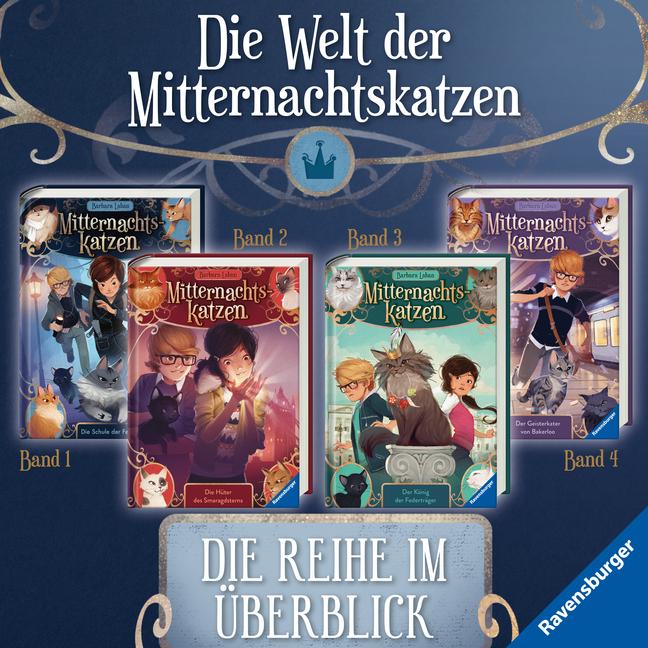 Beispielinhalt (Bild) Mitternachtskatzen, Band 2: Die Hüter des Smaragdsterns (Katzenflüsterer-Fantasy in London für Kinder ab 9 Jahren)