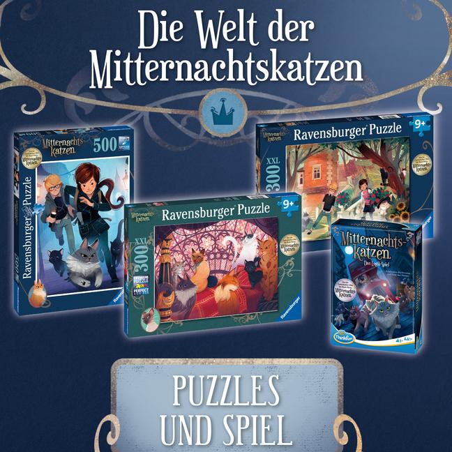 Beispielinhalt (Bild) Mitternachtskatzen, Band 2: Die Hüter des Smaragdsterns (Katzenflüsterer-Fantasy in London für Kinder ab 9 Jahren)