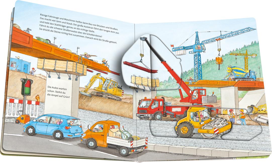Beispielinhalt (Bild) Aufladen - Abfahren: Auf der Baustelle