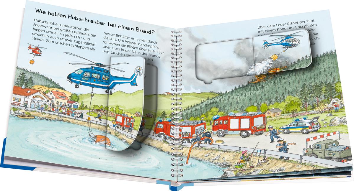 Beispielinhalt (Bild) Wieso? Weshalb? Warum? junior, Band 26: Der Hubschrauber