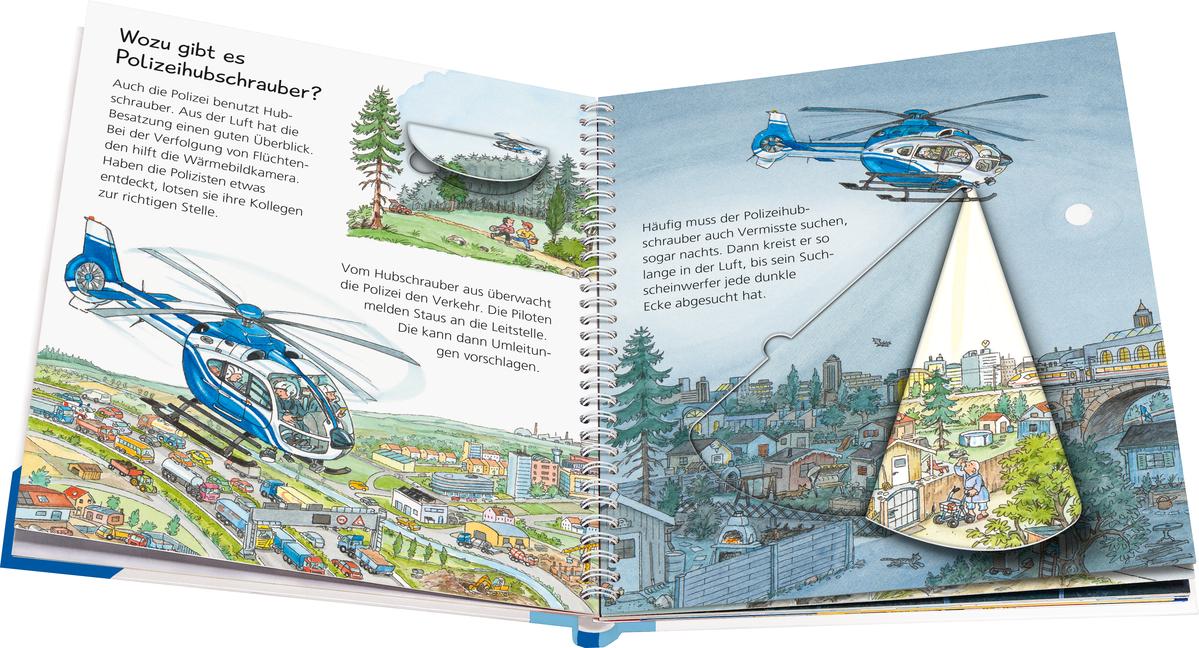 Beispielinhalt (Bild) Wieso? Weshalb? Warum? junior, Band 26: Der Hubschrauber