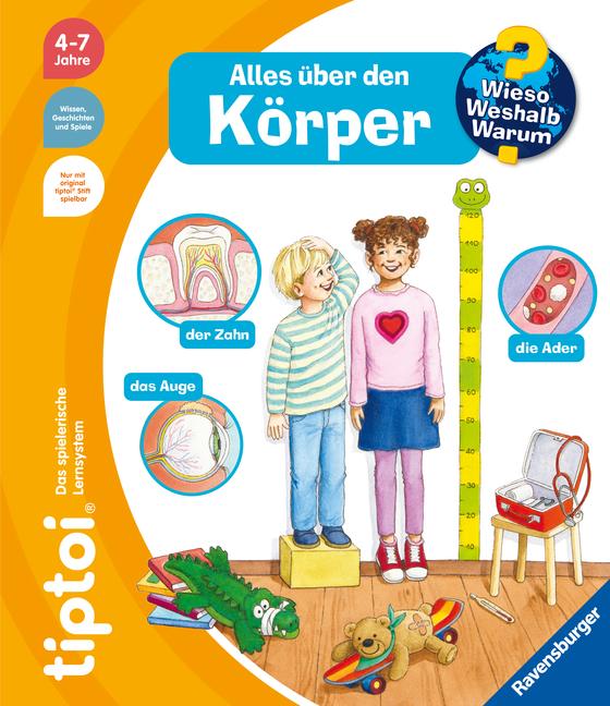 Vorderes Coverbild tiptoi® Wieso? Weshalb? Warum? Alles über den Körper