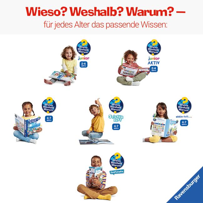 Beispielinhalt (Bild) Wieso? Weshalb? Warum? Sonderband junior: Kennst du Formen, Farben, Gegensätze, Zahlen?