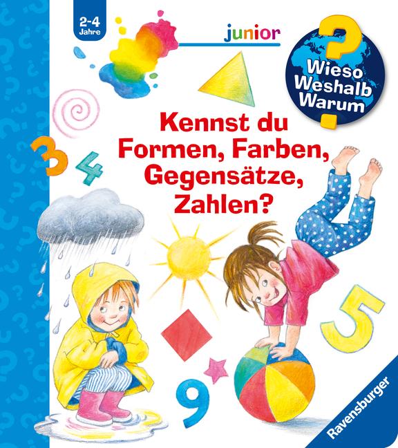 Vorderes Coverbild Wieso? Weshalb? Warum? Sonderband junior: Kennst du Formen, Farben, Gegensätze, Zahlen?