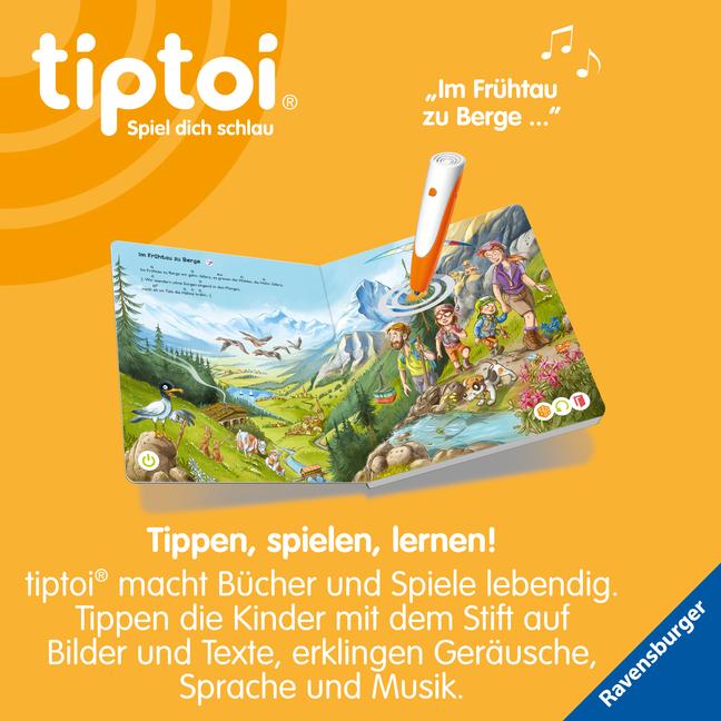 Beispielinhalt (Bild) tiptoi® Meine schönsten Lieder für unterwegs