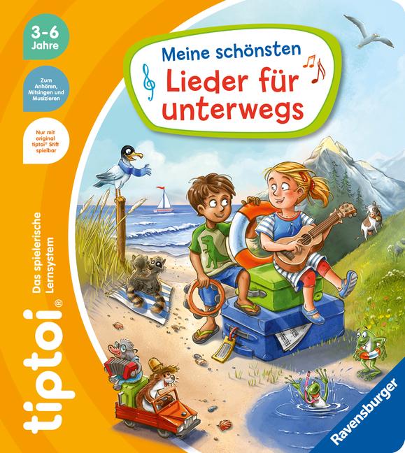 Vorderes Coverbild tiptoi® Meine schönsten Lieder für unterwegs