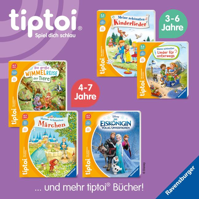 Beispielinhalt (Bild) tiptoi® Die große Wimmelreise der Tiere