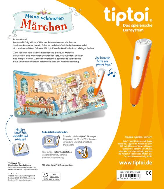 Beispielinhalt (Bild) tiptoi® Meine schönsten Märchen