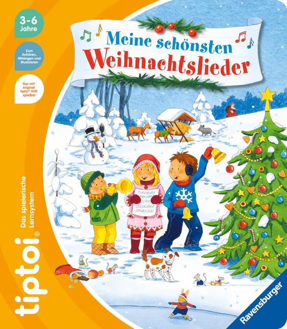 Vorderes Coverbild tiptoi® Meine schönsten Weihnachtslieder
