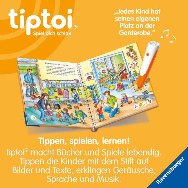Beispielinhalt (Bild) tiptoi® Mein Wörter-Bilderbuch Kindergarten