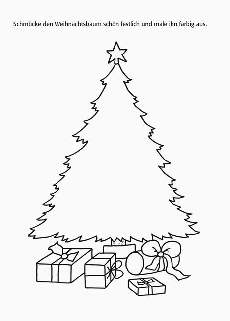 Beispielinhalt (Bild) Mein superdicker Weihnachtsblock