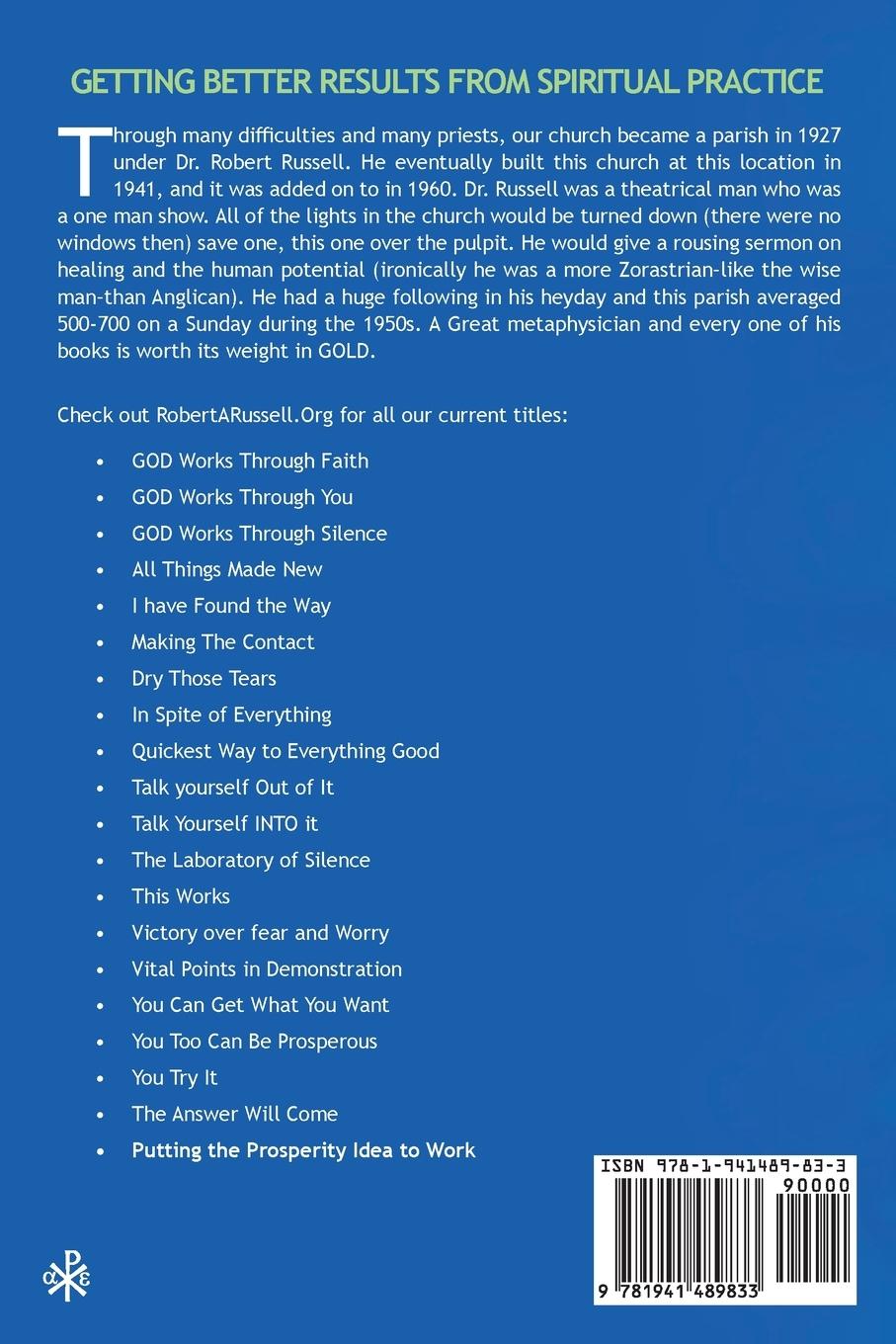 Rückseitencover Getting Better Results from Spiritual Practice