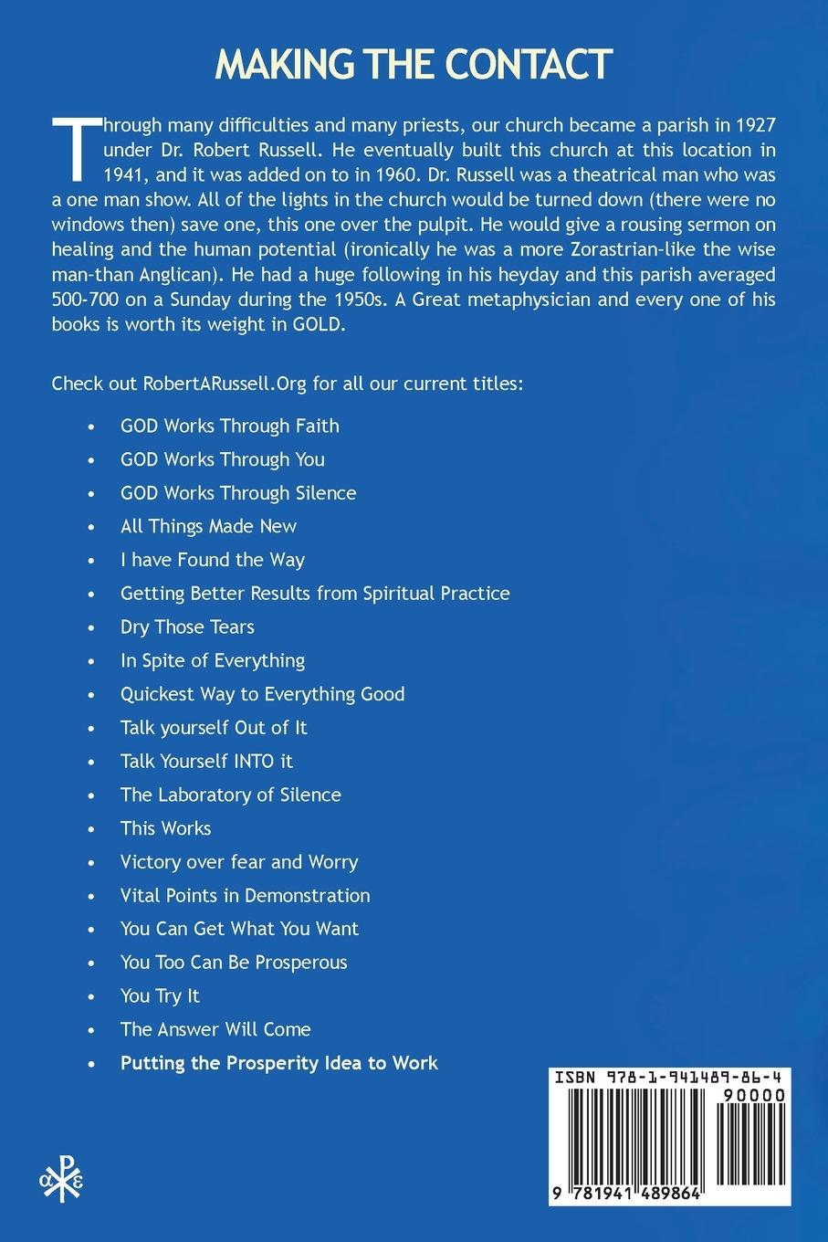 Rückseitencover Making the Contact