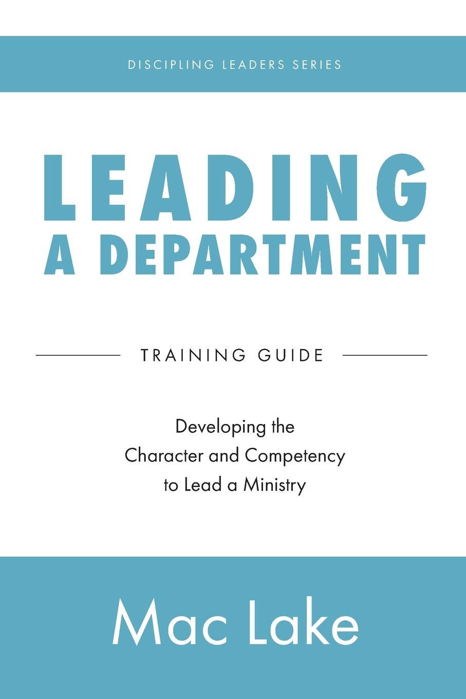 Vorderes Coverbild Leading a Department