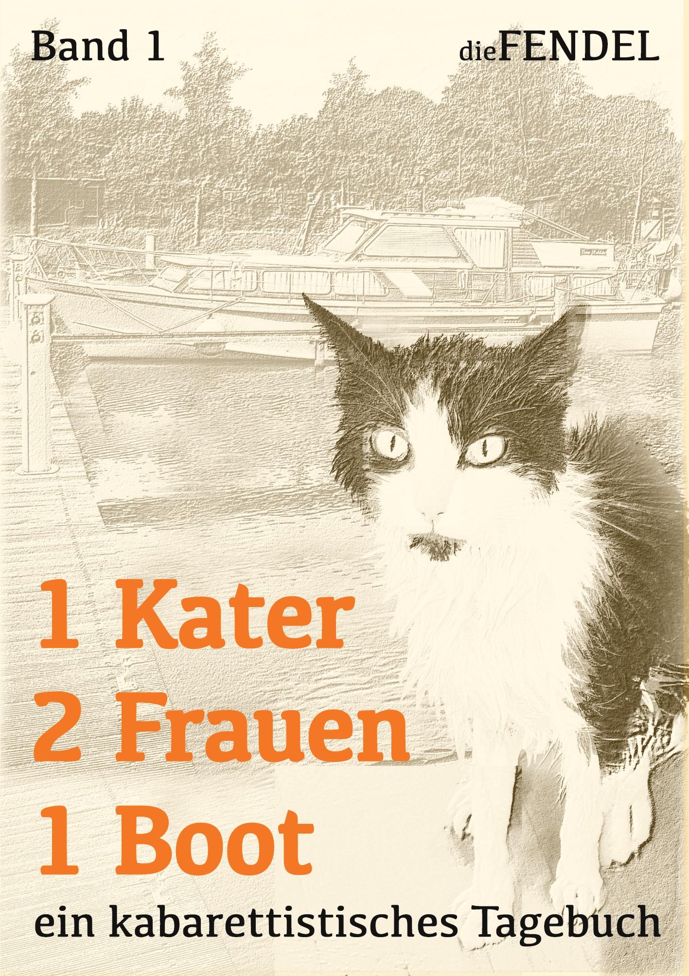 Vorderes Coverbild 1 Kater 2 Frauen 1 Boot