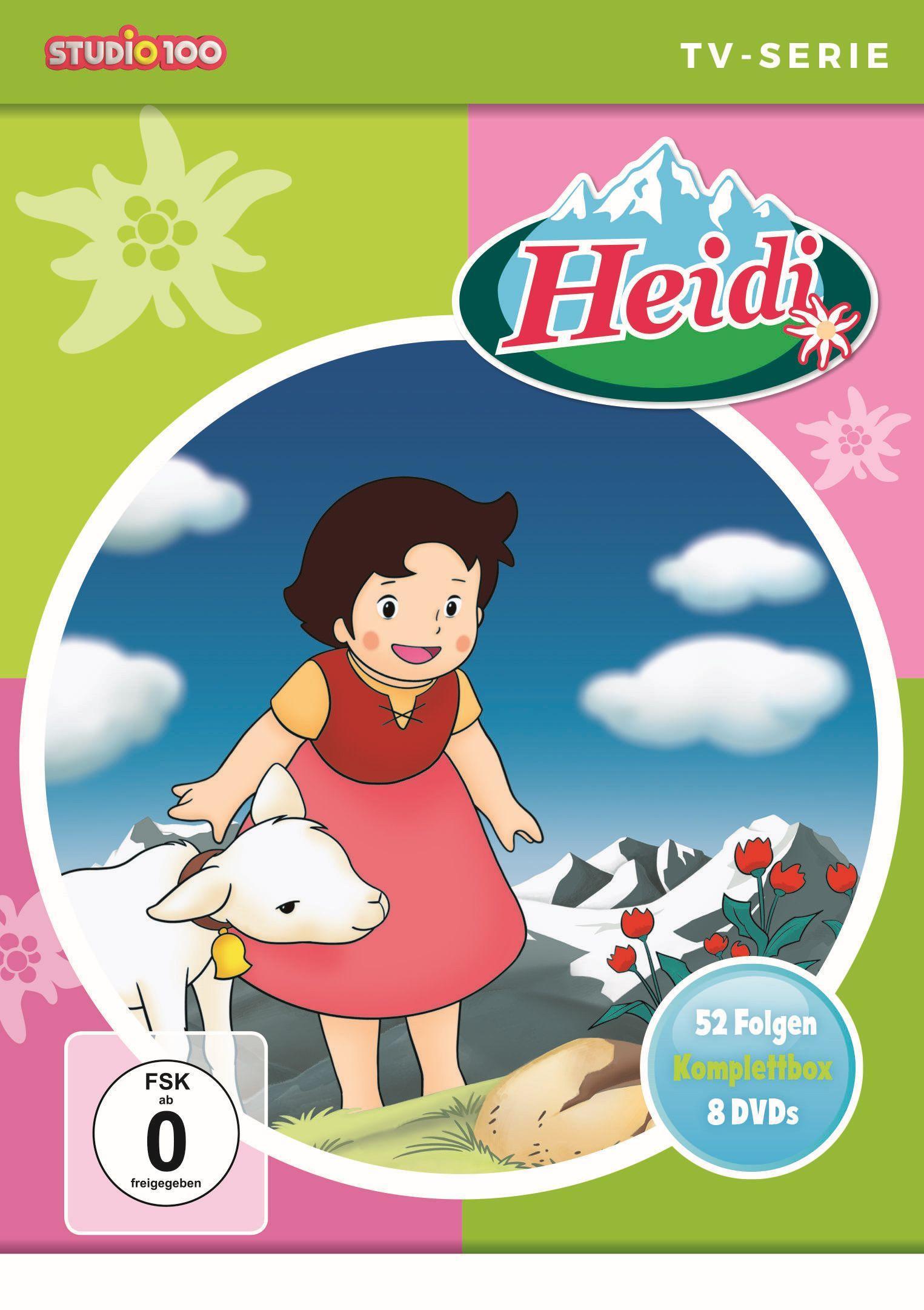 Vorderes Coverbild Heidi (Klassik) - TV-Serien Komplettbox [8 DVDs, SOFTBOX]
