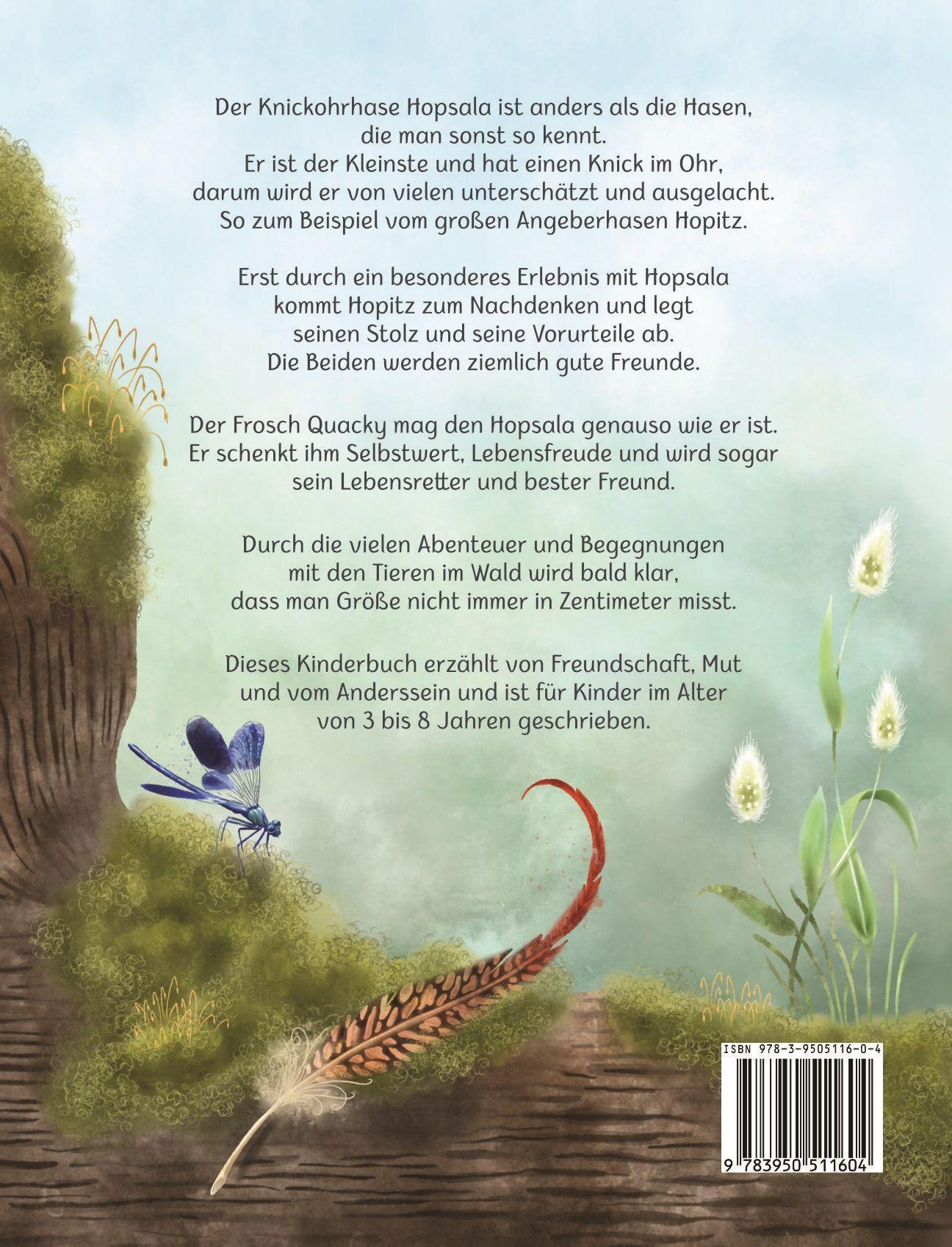 Beispielinhalt (Bild) Der Knickohrhase Hopsala - Band 1