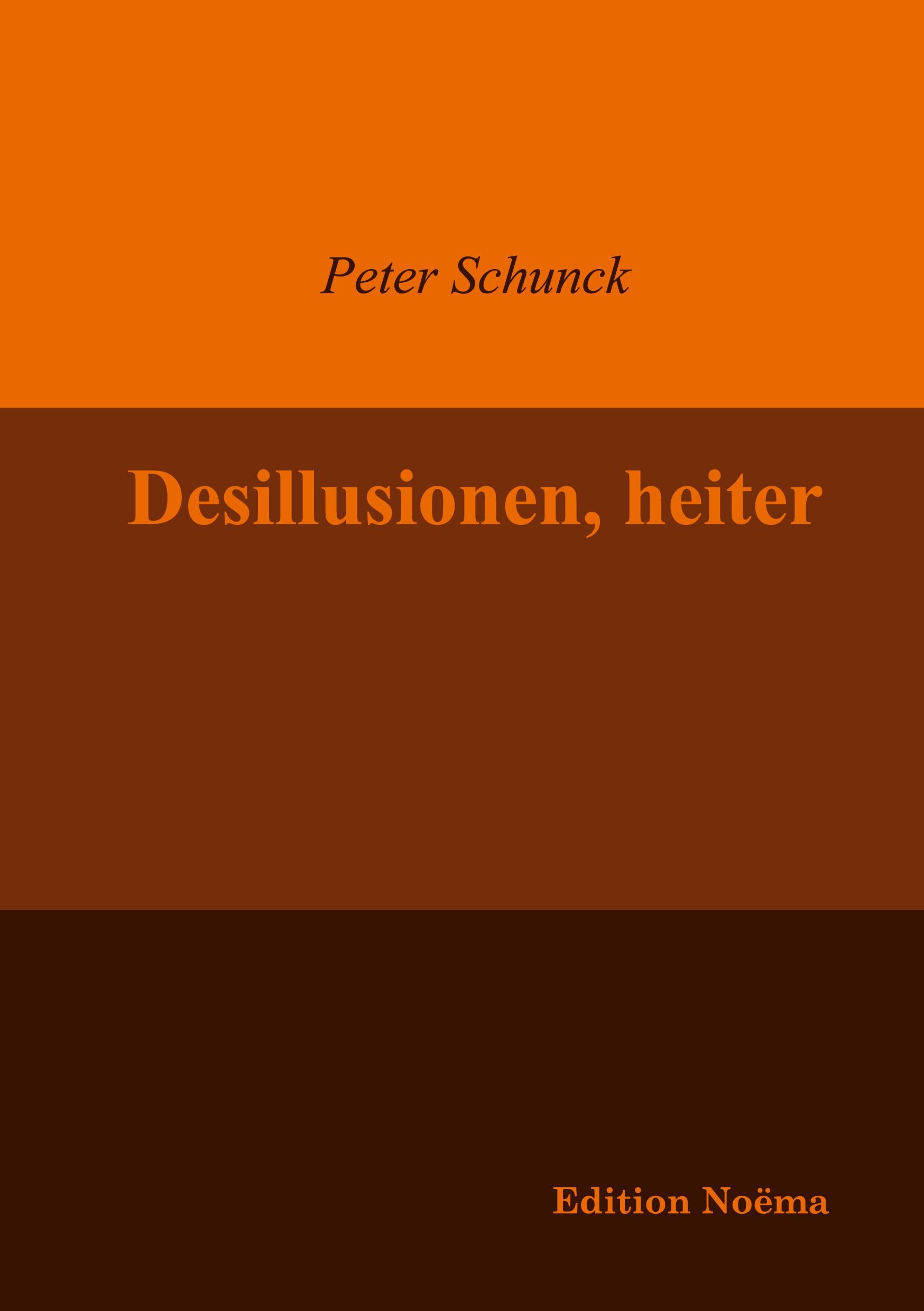 Vorderes Coverbild Desillusionen, heiter