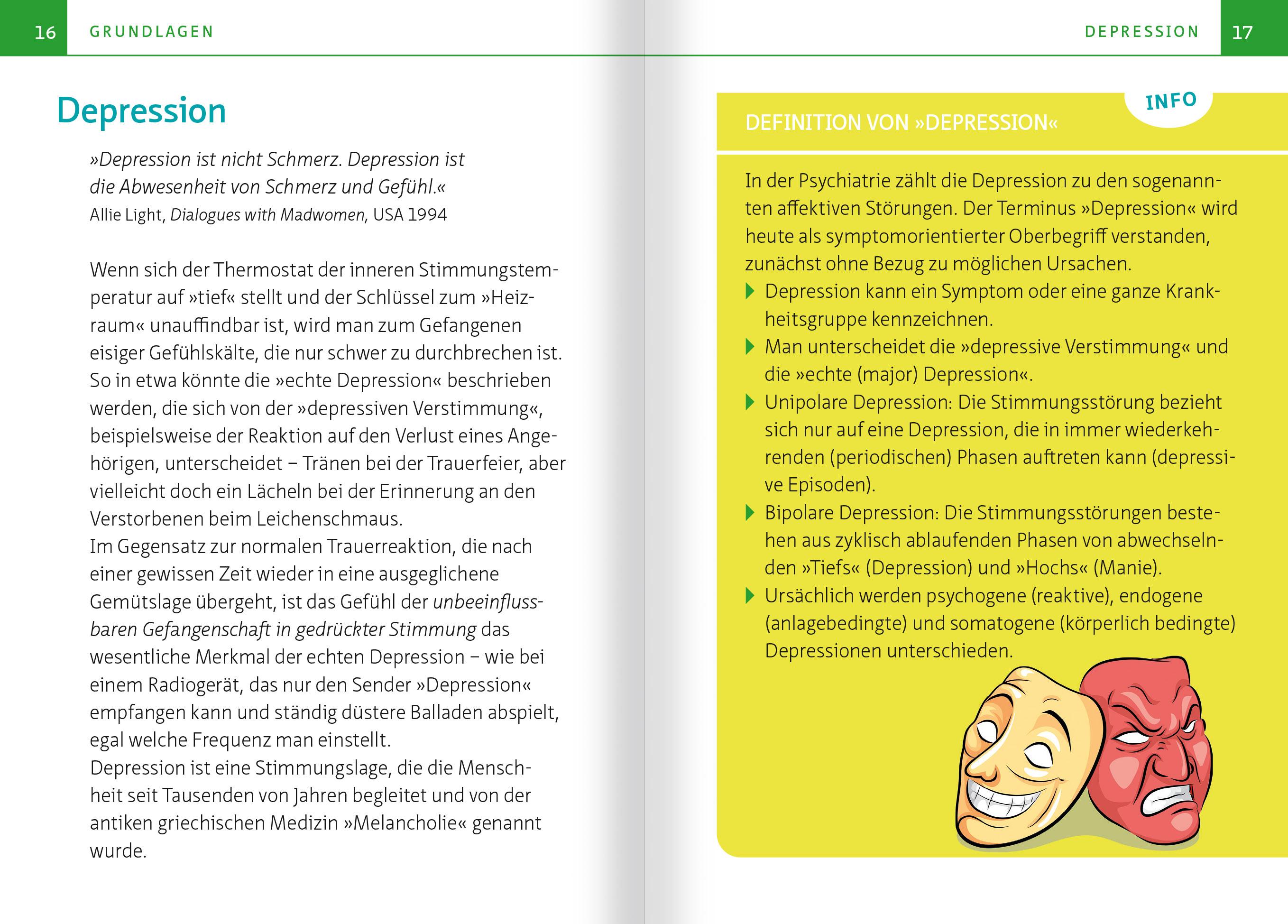 Beispielinhalt (Bild) Natürliche Antidepressiva. Kompakt-Ratgeber
