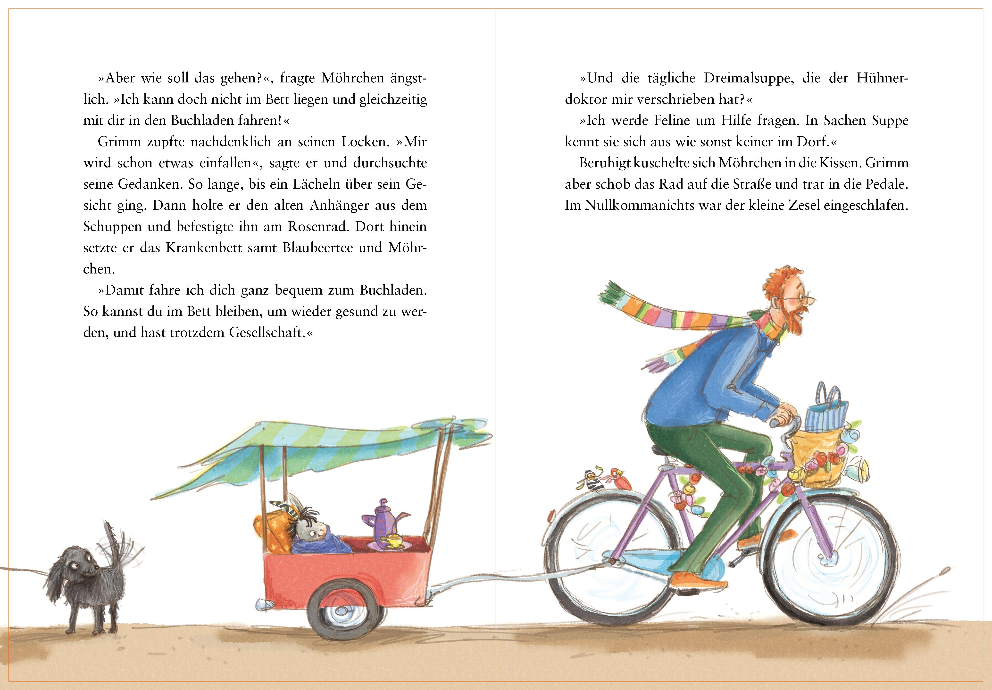 Beispielinhalt (Bild) Grimm und Möhrchen - Frühling, Sommer, Herbst und Zesel