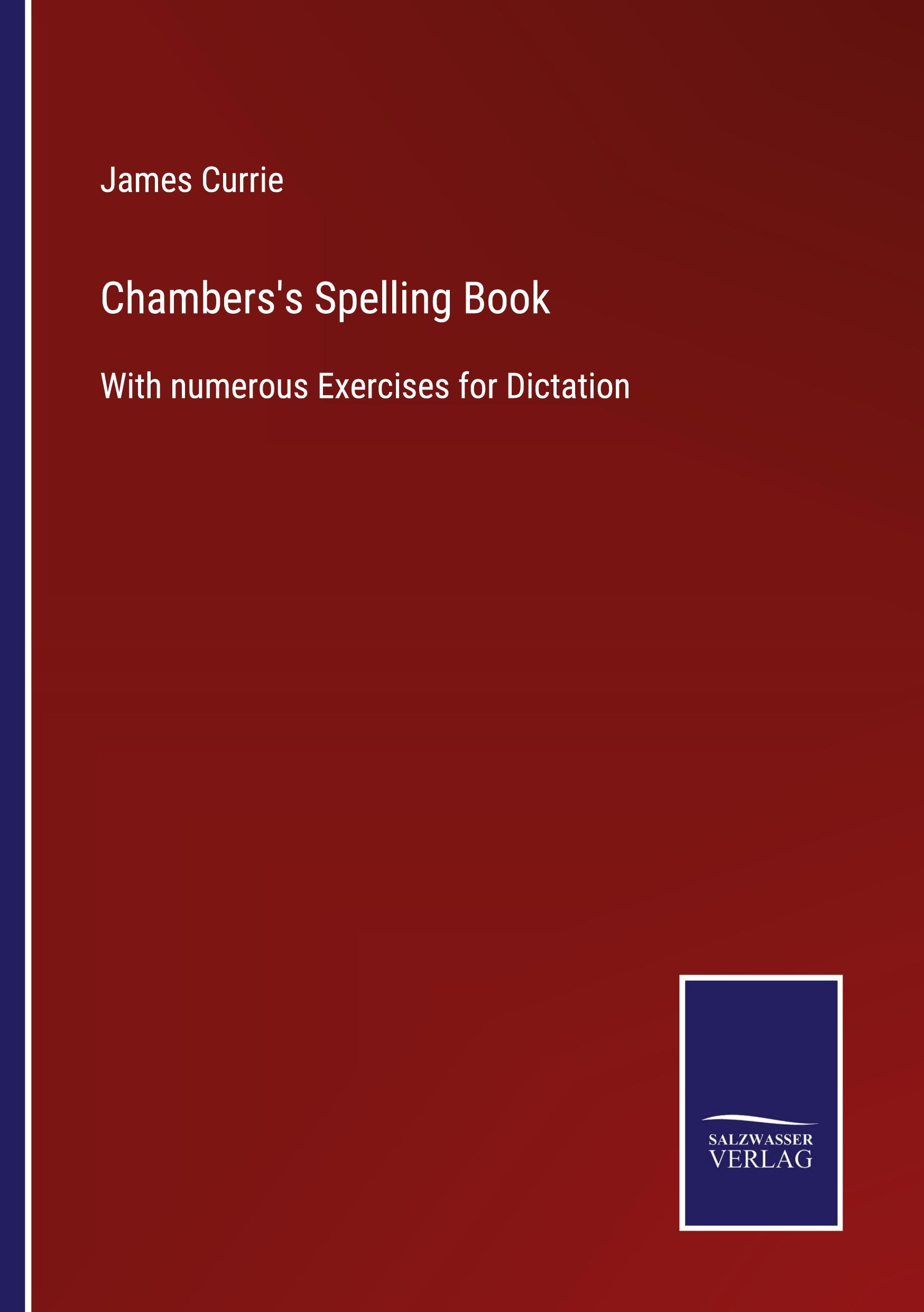 Vorderes Coverbild Chambers's Spelling Book